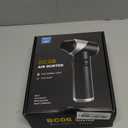 Fitnac Compressed Air Duster-310,000RPM Cordless Air Blower with LED Light, 4 Gear Adjustable Turbo Fan, Super Power Electric Air Duster for Computer, Keyboard, Outdoor, House and Car