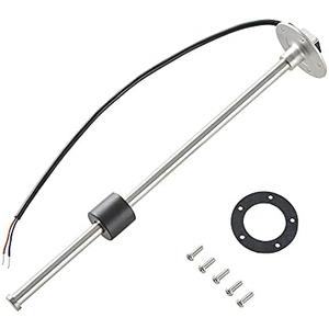 AODITECK 240-33 ohms 8.5"(216mm) Marine Fuel Sending Unit for Boat Truck Car Vehicle Fuel Tank Sending Unit Fuel Level Sending Unit Gas Water Tank Sender Fuel Gauge Sending Unit Water Level Sensor
