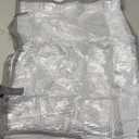 Bed Storage Containers, Foldable Grey Underbed Storage Bags - Closet Organizers and Storage Bins for Wrapping Paper, Blanket, Clothing, Comforter, Sweaters, Pillows, Linen Sheets, 6 Packs