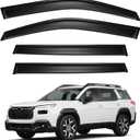 Tape-On Side Window Deflectors for Outback 2026, Window Rain Guards Window Visor Rain Guards Vent Guard Shade Deflectors Compatible with Subaru Outback Accessories 2026+
