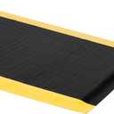 2 x 6 FT Anti Fatigue Mats Industrial 15/16 Inch Thick Soft Sponge Ergonomic Mat Durable Heavy Duty Diamond Plate for Standing Non Slip Industrial Grade Floor Mat for Leg & Back Pain