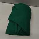 YMDUCH Women's Long Sleeve Mock Turtle Neck Bodycon Mini Tank Short Party Dress (Green) M