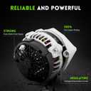 8301N Alternator 160Amp High Output Compatible with 2007-2014 GMC Yukon, Sierra, Chevy Tahoe, Suburban, Silverado 1500/2500, Avalanche, Cadillac Escalade, Replace# 15093928,15905871, ADR0369