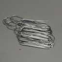 100 Pcs 6 inch Garden Landscape Staples Galvanized Pins Lawn Stakes for Weed Barrier Ground Cover,U-Type Heavy Duty (100 Pcs x 6")