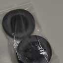 HD 250 Ear Pads Replacement Ear Cushions Compatible with Sennheiser HD 250 HD 520 HD 530 HD 540 HD 560 Headphones Comfort Protein Leather Noise Isolation Memory Foam Earpads Earmuffs (Black)