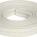 Duck Brand Self Adhesive Foam Weatherstrip Seal For  Window and Door Seal Strip Foam Tape, 3/8-Inch Wide x 3/16-Inch Thick x 60-Feet Long, 2 Rolls, Grey