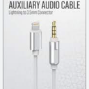 Acoustix™ 3.5mm to Apple Lightning Braided Auxillary Cable - White, 6 ft - Pick 'n Save