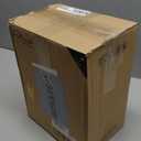 NCYP Small 10.2" x 5.9" x 7.9" Glass Cards Box with Slot and Lock for Wedding Reception - Home Birthdays Party Geometric Decorative, Gold - Slot Length 6.3 Inches (Glass Box Only)