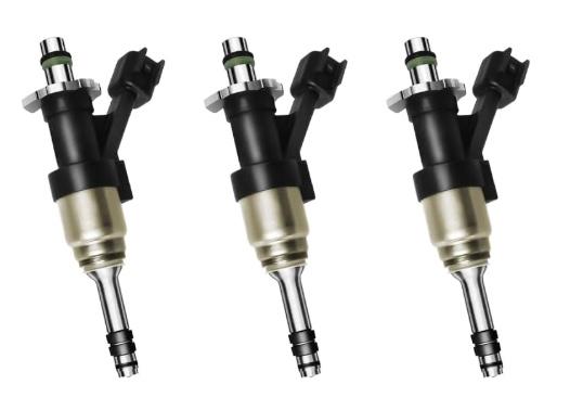 XLNTAPS Set of 3 Upgraded 6 Holes Fuel Injectors Fit for GMC: Yukon (XL) / Sierra 1500, for Chevy: Tahoe/Suburban/Silverado 1500 2500, V6 4.3L / V8 5.3L 2014-2018, OEM # 12668390, FJ1217