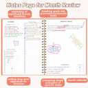 3 x Monthly Planner 2025-2026 (7.4'' x 9.6''), Jul 2025-Dec 2026, 18 Months Calendar Planner, 2025 Academic Yearly Agenda Planner with Bookmark & Pocket, Perfect for School, 120GSM Paper, Pink