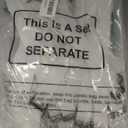 50 Pcs 12inch Christmas Garland Ties Decorative Reusable and Flexible Banister Ties for Garland Wreath Christmas Light Banisters Home Stairways Railings Decoration(White)