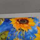 Sunflower Watercolor Indoor Doormat, Non-Woven Fabrics Non Slip Floor Mat 17x29.5 in Area Rug Quick Absorbent Entrance Rug Front Door Mat, Welcome Mats Entryway Rug Doormats for Kitchen Home