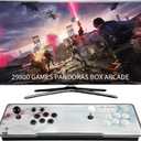 Pandora Box Arcade, 29800 Games in 1 Arcade Game Console, 1280x720 Full HD Retro Gaming Machine for PC & Projector & TV 2-4 Players 3D Games Favorite List Save/Search/Hide/Pause/Delete Game