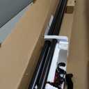 KAMANINA 1 Inch Double Curtain Rods for Windows 72 to 144 Inches (6-12 Feet), Black Heavy Duty Double Curtain Rod, Telescoping Drapery Rod with Netted Texture Finials