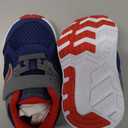 Saucony Cohesion 14 Alternative Closure Running Shoe (4.5 Little Kid, Navy/Red)