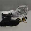 Christmas Santa Claus Boots for Men Wide Cuffs Santa Combat Boots Xmas Costume Accessory (9)