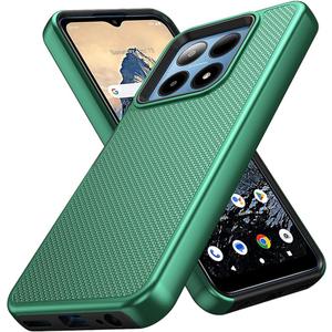 Case for Boost Summit 5G Phone Case Double Layer Heavy Duty [Military-Grade Protection] Protection Shockproof Phone Case Cover for Boost Summit 5G - Green