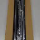 Abiglifty Black Shower Curtain Rod 30~85 Inches Adjustable Stainless Steel Shower Curtain Rods Spring Tension,Tension Curtain Rod,Non Slip,No Drilling, Sturdy and Durable.