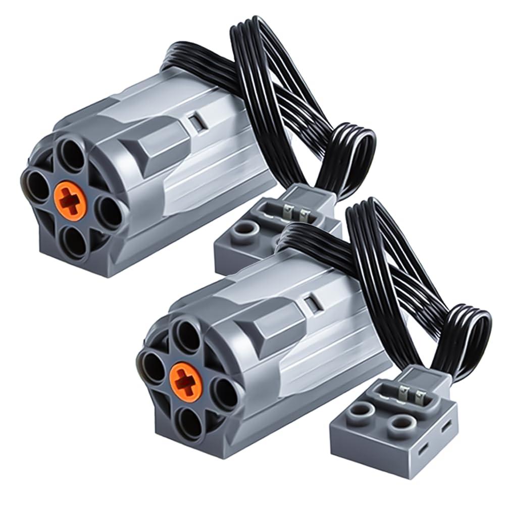 Power Functions M-Motor 8883 (2 PCS) Compatible with Lego Motor MOC Technic Parts