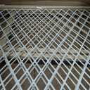 Toddleroo by North States - Diamond Mesh Wooden Baby Gate: Pressure Mounted Baby Gate for Doorways - Adjustable 26.5 to 42 Inches Wide - 23 Inches Tall