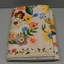 Runner Rug 2x6, Kitchen Rug Non Slip Washable Rugs with Rubber Backing Soft Floral Carpet Runner for Hallways, Kitchen, Laundry, Bedroom, Bathroom (2 x 6, Beige)