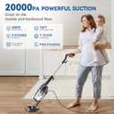 Vazone R6X Corded Stick Vacuum Cleaners for Home, 20Kpa Powerful Suction Stick Vacuum with 16Ft Cord, 2 in 1 Lightweight Handheld Vacuum Cleaner for Hardwood Floor Pet Hair