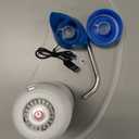 Water Pump for 5 Gallon Jug, CHIVENIDO Drinking Water Pump Water Jug Dispenser USB Charging Water Dispenser with Non Spill Caps for Universal 2-5 Gallon Bottle (White)