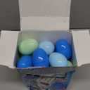 DIYDEC 18Pcs Prefilled Easter Eggs with 3D Printed Dinosaurs for Kids Easter 3D Printed Animals Figurines for Boys Girls Party Favors 3D Fidget Toys for Egg Hunt Basket Stuffers