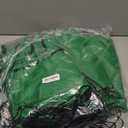 KUUQA 40Pcs Green Drawstring Backpack Bag Bulk Sack Drawstring Bags Bulk String Bags Storage Bags for Sport Gym Traveling