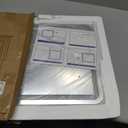 ROLOVE 22x17 Inch Lighted Vanity Mirror with Dimmable LED Lights - 3 Color Modes, Smart Touch Control & 360 Rotating Base - Desk Makeup Mirror (White)