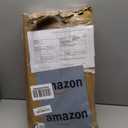 LCGP 2.5 Inch Inlet Exhaust Tip,2.5" Inlet x 4" Outlet x 18" Overall Length Weld On Universal Stainless Steel Polished Diesel Exhaust Tailpipe Tip 2 Pcs