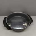 Stariver 6L Electric Hot Pot with Divider - Dual-Flavor Fondue & Shabu Shabu Pot, 1360W with 5-Temp Control, Non-Stick & BPA-Free, Perfect for Family Dinners & Parties