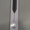 Bonsenkitchen Powerful Milk Frother for Coffee, Fast Handheld Drink Mixer with Stainless Steel Whisk, Battery Operated Hand Frother Stirrer Wand-Black