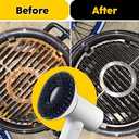 Steel Brush Heads (2 Units) for Electric Spin Scrubber | Designed for Heavy-Duty Cleaning Tasks