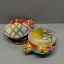 Barydat 30 Pcs Large Christmas Ball Shape Ornaments Xmas Plastic Decors Xmas Hanging Ornaments Christmas Yard Decorations for Tree Indoor Outdoor House Yard Supplies