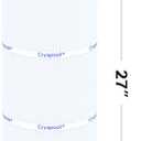 Cryspool 07080 Filter Compatible with Jandy CL460, CV460, A0558000, R0554600, PJAN115, C-7468, FC-0810, 4X115 sq.ft Pool Filter Cartridges, 4 Pack
