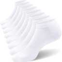 SIXDAYSOX 8/6 Pack Mens Ankle Socks Low Cut Comfort Casual Socks Size 13-15
