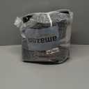 ECDYQXVU Cotton Rope Basket, Storage Baskets with Handle, 15x10x9 Inch Woven Basket for Shelves, Laundry, Towels, Clothes, Books (Black 2Pack)