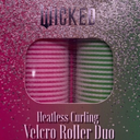 3x Wicked Heatless Curling Velcro Roller Duo