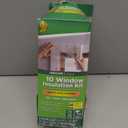 Duck Brand Window Insulation Kit - Winter Seal Kit Fits up to 10 Windows - Rolled Shrink Film Cuts to Size for Easy Indoor Installation - Tape Included - 62 In. by 420 In.- Clear