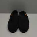 VeraCosy Men's Moccasin Slippers Comfy Soft Durable Slip-on Indoor Memory Foam House Shoes (9-10, Matt Black)