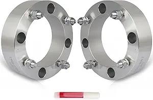 ECCPP 4 Lug Wheel Spacers 2 inch 4x156mm to 4x156mm 131mm 12x1.5 fits for 20152017 for Polaris RZR 900 | 20142018 for Polaris RZR XP 10002PCS
