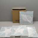 AoArtWZ 4 Piece Ocean Theme Canvas Wall Art Coastal Shell Starfish Coral Conch Picture for Bathroom