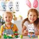 Nubee Easter Bunny Chick Building Sets, Easter Gifts for Kids Teens Adults Women, Cute Rabbit Eggs Easter Basket Stuffers Toy Gift for Boys and Girls Age 6+ (400 Pcs)