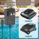 16.8V Charger for Aiper Scuba S1 Cordless Robotic Pool Cleaner Power Adapter Compatible with Aiper Scuba S1 E1 14.4V Li-ion Battery Cordless Robotic Pool Vacuum Cleaner