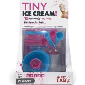 SmartLab Toys TINY Ice Cream with 15 Enormously Tasty Treats. Big Science. Tiny Tools.