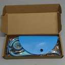 Jar Opener for Weak Hands, Seniors with Arthritis, 5 in 1 Multi Function Bottle Opener Lid Opener For Arthritic Hands with Non Slip Rubber Jar opener Gripper Pad (3-piece set, Blue)