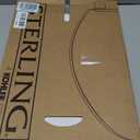 Sterling 38714-0 Sentra™ Quiet-Close™ elongated toilet seat, White