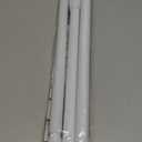 White Tension Curtain Rod for Windows 28 to 48 inch Adjustable Expandable Pressure Spring Curtain Rod No Drilling Curtain Rod for Bedroom Doorway Closet Door