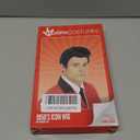 fun shack 50's Men's Black Wig with Sideburns, 1950s Costume Wig for Men, Retro Black Wig for Boys, One Size